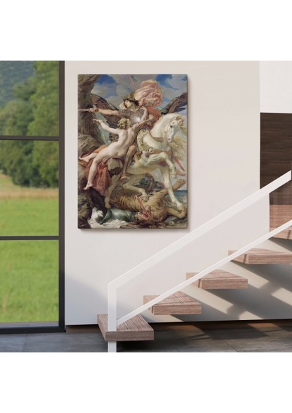 - Joseph Paul 'un Ruggiero ve Angelica Tasviri Duvar TABLOSU-6218 fırsatları