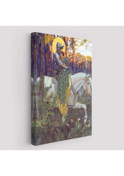 - Beyaz At Üzerindeki Prenses ve Prens TABLOSU-6268 fiyatları