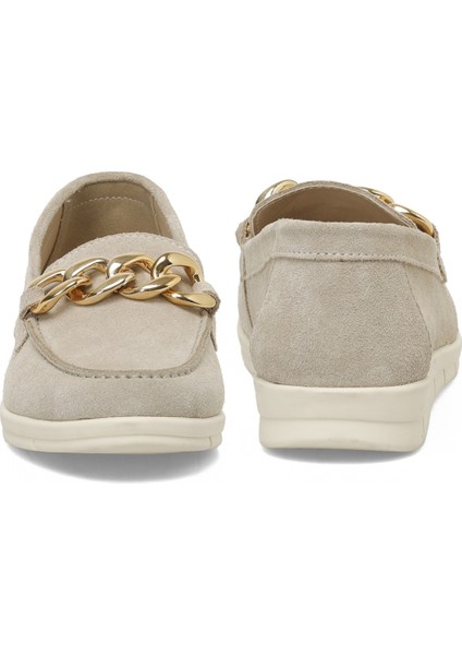 105403.Z5FX Bej Kadın Loafer