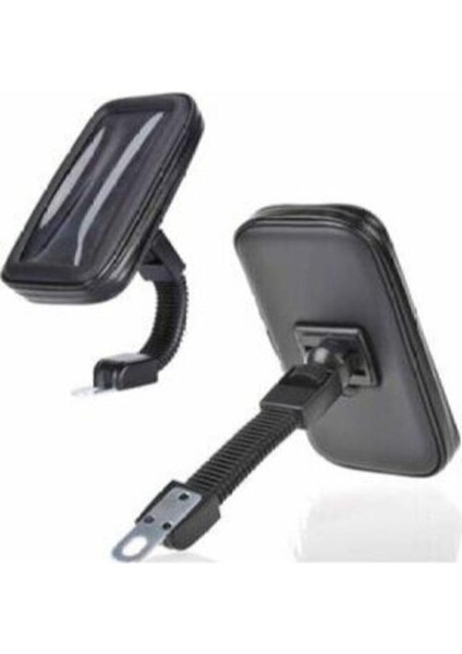 Motorsiklet Için Su Geçirmez Darbe Koruyucu 9X17 Telefon Tutacağı 100LERCE Modele Uyum Aynaya Montaj indirimleri