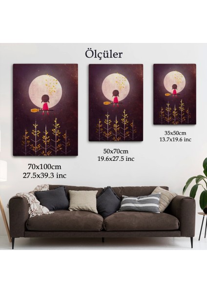 - Küçük Bir Gece Gezgini TABLOSU-6270 indirimleri