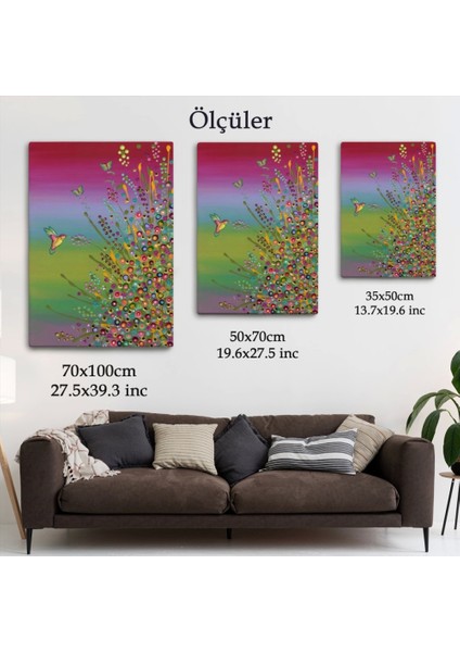 - Gizli Bahçe Dekoatif Duvar TABLOSU-6275 indirimleri