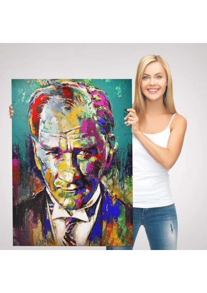 - Renkli Mustafa Kemal Atatürk TABLOSU-6327 modelleri