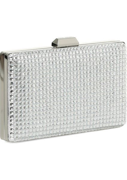 Jostone 5fx Gümüş Kadın Clutch