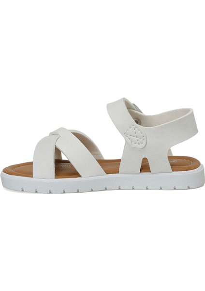 Klas .P5FX Beyaz Kız Çocuk Sandalet modelleri