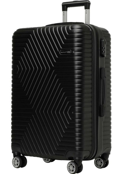 Sanderum -O 5fx Siyah Unisex Orta Boy Valiz
