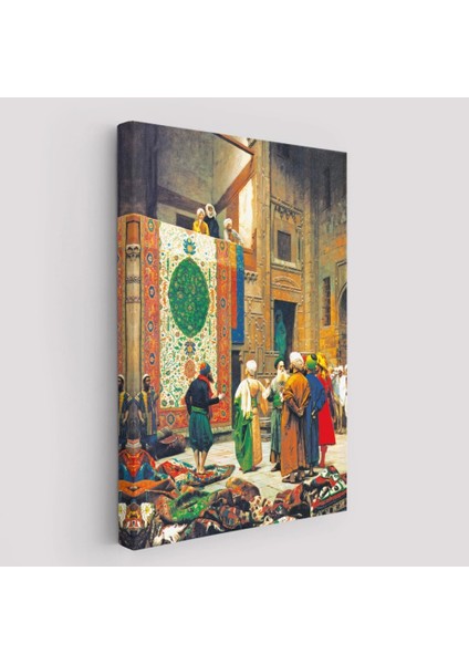 - Jean Leon Gerome Halı Tüccarı duvar TABLOSU-6452 fiyatları
