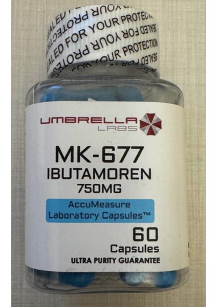 Labs Yeni MK-677 60 Capsul (Orıjınallik Hologramı ve Karekod Vardır) Usa Menşei 3857