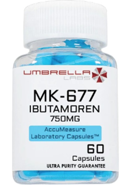 Labs Yeni MK-677 60 Capsul (Orıjınallik Hologramı ve Karekod Vardır) Usa Menşei 3857