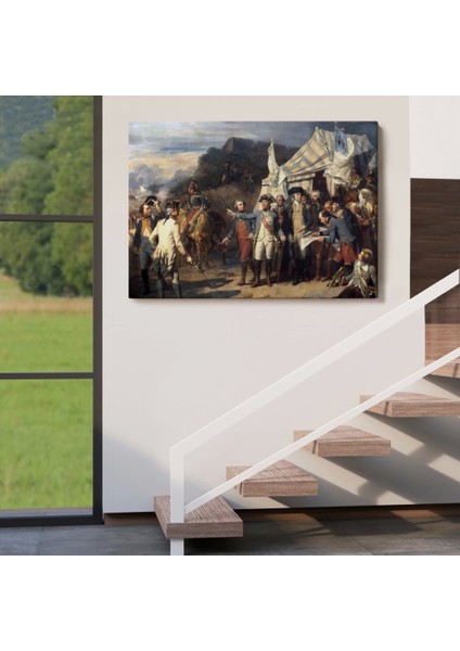 - Yorktown Kuşatması Tablosu - Couder Yorktown VERSAILLES-6546 indirimleri