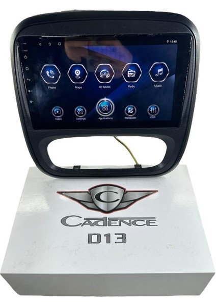 Renault Trafic 2014-2021 Cadence D13 Yeni Seri Işlemcili Pro Oem Multimedia