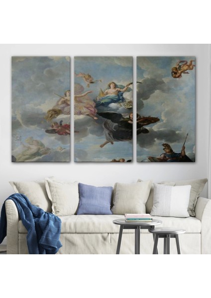 - Bulutlaların Üzerindeki Melekler Rönesans Tablosu - Antoine Hoarse ZENITH-6582 modelleri