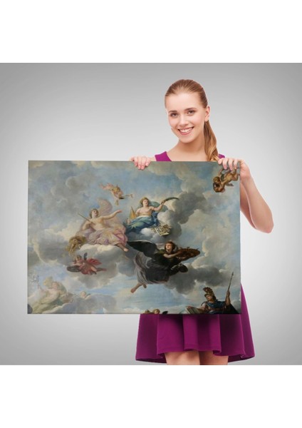 - Bulutlaların Üzerindeki Melekler Rönesans Tablosu - Antoine Hoarse ZENITH-6582 fırsatları