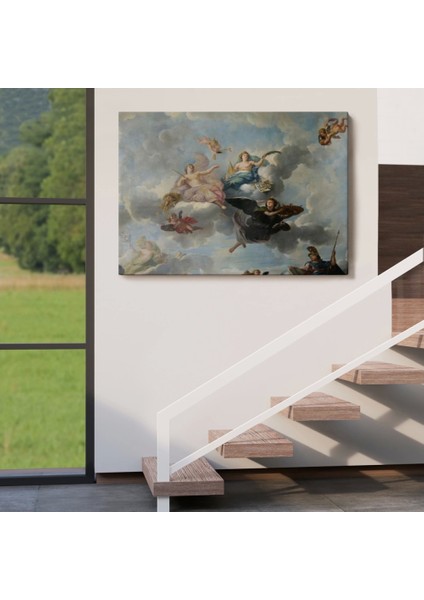 - Bulutlaların Üzerindeki Melekler Rönesans Tablosu - Antoine Hoarse ZENITH-6582 indirimleri