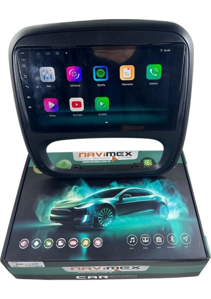 Renault Trafic 2014-2021 Navimex Samsung Işlemcili (Fanlı) Profesyonel Oem Multimedia