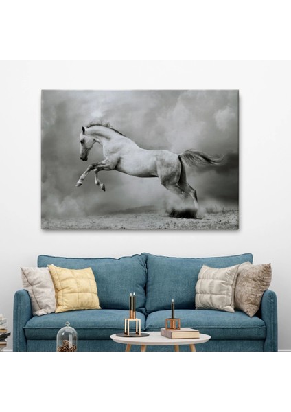 - Çöldeki Beyaz At TABLOSU-6598