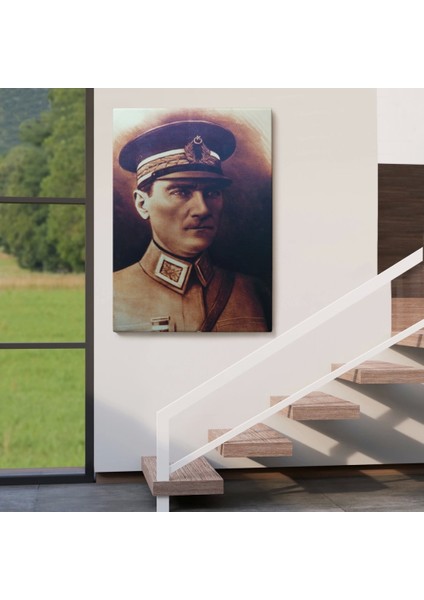 - Atatürk Portre Tablosu Mustafa Kemal Atatürk Dikdörtgen Dekoratif Kanvas Tablo-Cö-66 fırsatları
