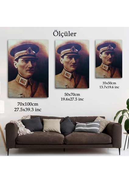 - Atatürk Portre Tablosu Mustafa Kemal Atatürk Dikdörtgen Dekoratif Kanvas Tablo-Cö-66 indirimleri