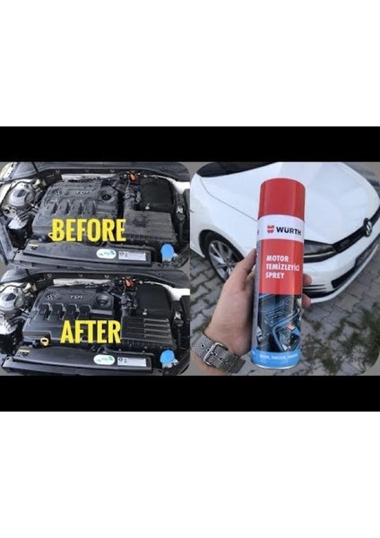 Hızlı Motor Temizleme Spreyi 500ML