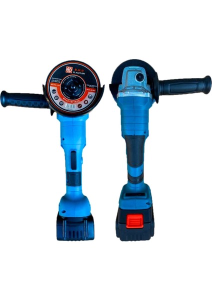 36 V Profesyonel 125 mm Kömürsüz Çift Akülü Şarjlı Taşlama Spiral Makinesi fırsatları