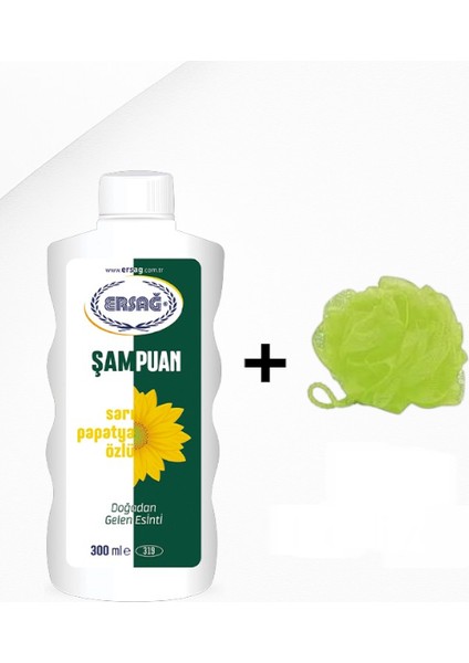 Sarı Papatya Özlü Şampuan 300 ml - ( Lif Hediye'li )