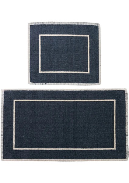 Lcw Home Antrasit Geometrik Desenli Banyo Paspası 2'li modelleri