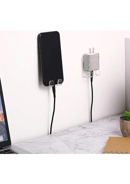 Çok Amaçlı Askılık Telefon Şarj Standı, Permatik Askısı, Elbise Askısı