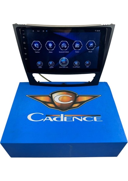 Mercedes E W211 Cadence 6-128 (Sim Kartlı) 360 Cam Destekli Pro Oem Multimedia