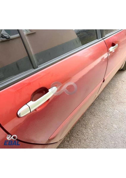 Toyota Corolla Verso Krom Kapı Kolu 4 Kapı 2004-2009 P. Çelik