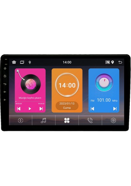 Nissan X-Trail Android Multimedya Sistemi (2005-2006) 8+128 GB 4K OLED
