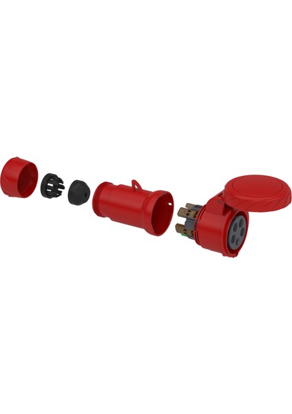 PKY16M735 5X16A IP67 Uzatma Prizi