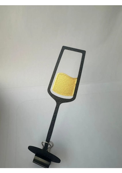 Şampanya Kadeh Kitap Ayracı 2'li Paket modelleri