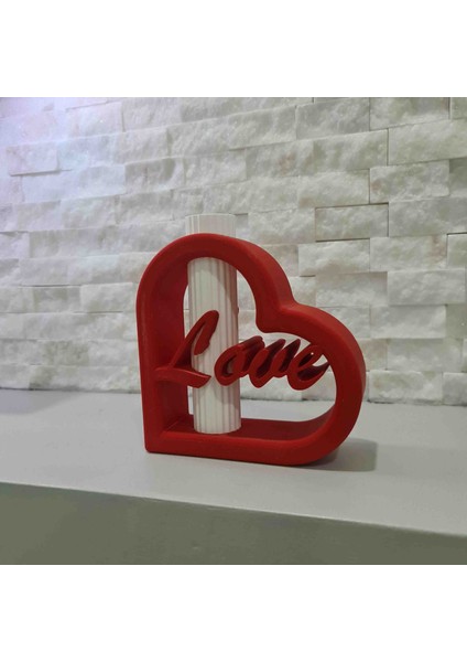 Kalp Love Yazılı Saksı fiyatları