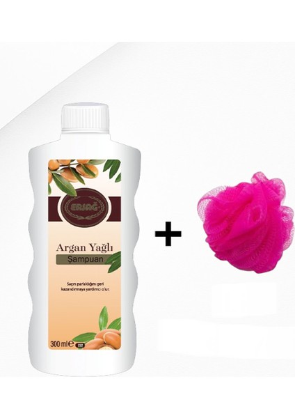 Argan Yağlı Şampuan 300ml - ( Lif Hediye'li )