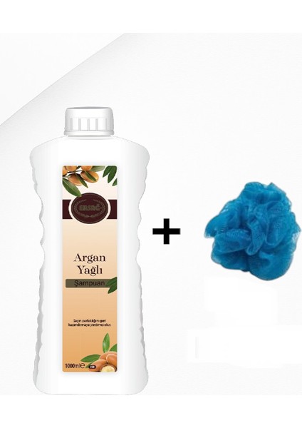 Argan Yağlı Şampuan 1000 ml - ( Lif Hediye'li )