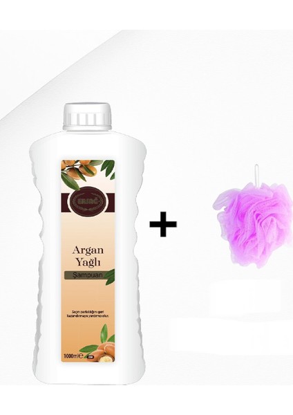 Argan Yağlı Şampuan 1000 ml - ( Lif Hediye'li )