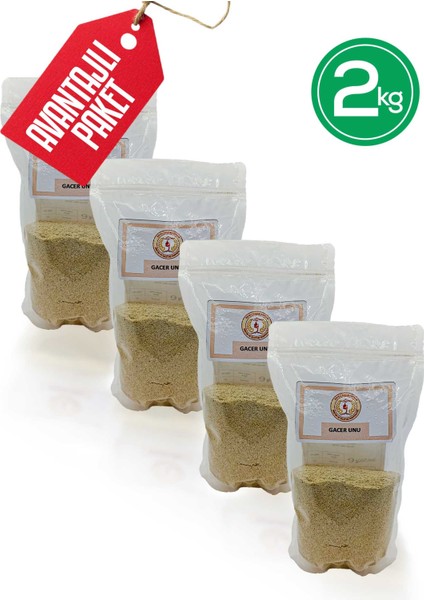 Atalık Develi Gacer Unu 2 kg - Doğal ve Katkısız