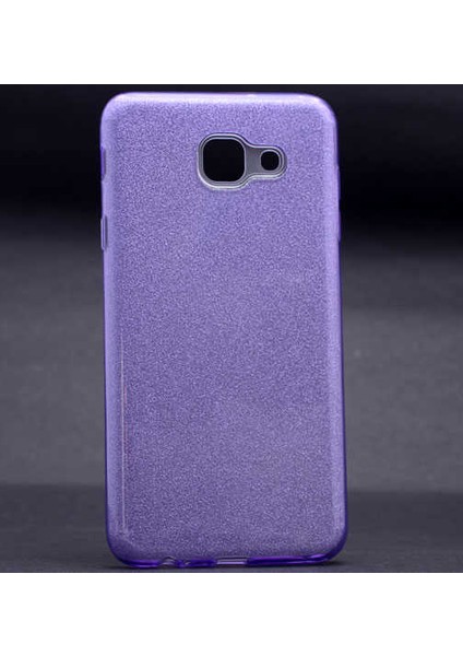 Galaxy J7 Max Kılıf Shining Simli Silikon Kılıf