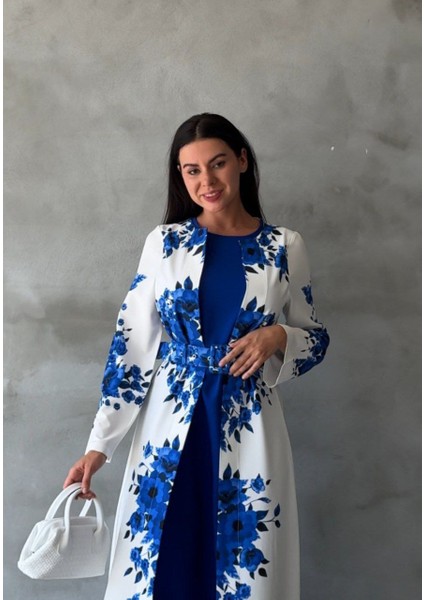 İthal Babel Kumaş Elbise (Kemer Dahildir) modelleri