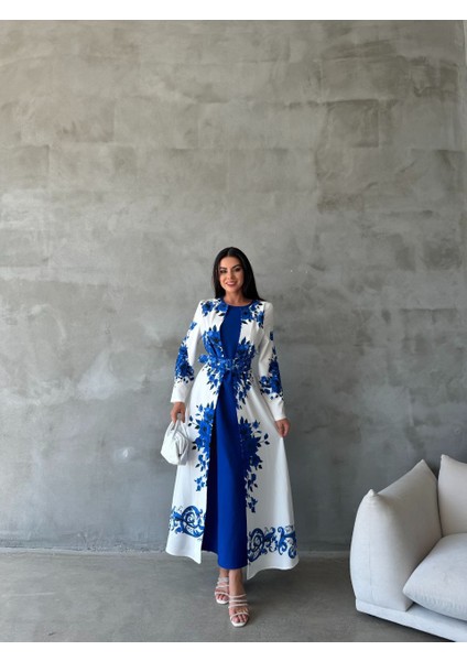 İthal Babel Kumaş Elbise (Kemer Dahildir) fırsatları