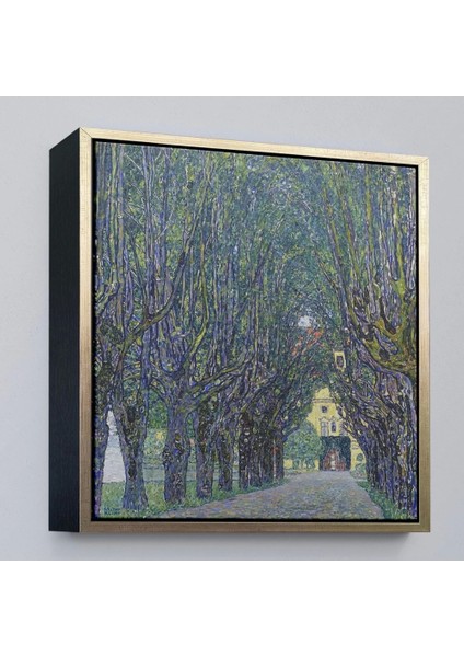 - Çerçeveli Allee At Schloss Kammer, Gustav Klimt TABLOSU-8342 modelleri