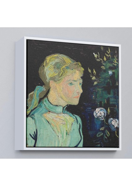 - Çerçeveli Vincent Van Gogh - Adeline Ravoux TABLO-8361