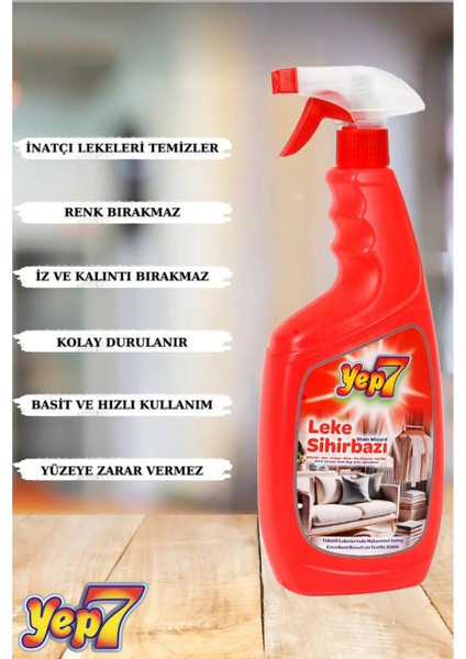 Leke Sihirbazı Leke Çıkarıcı Sprey