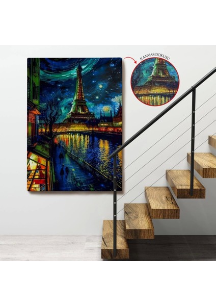 - Paris Eyfel Kulesi Van Gogh Tarzı Yıldızlı Geceler TABLO-7675 fırsatları