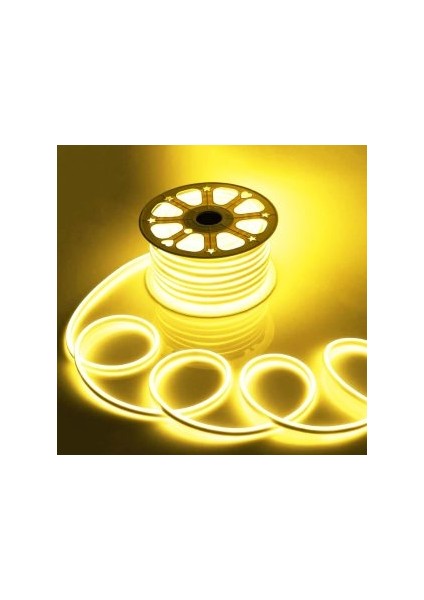 LED Neon 220V 5 mt (Giriş Adaptörü Dahil)