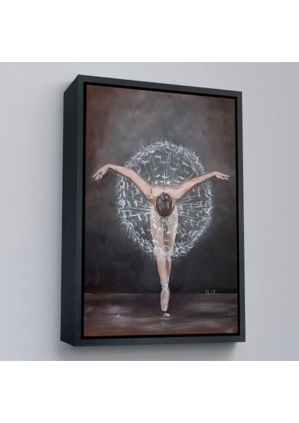 - Çerçeveli Balerin Kadın TABLOSU-7904 fırsatları