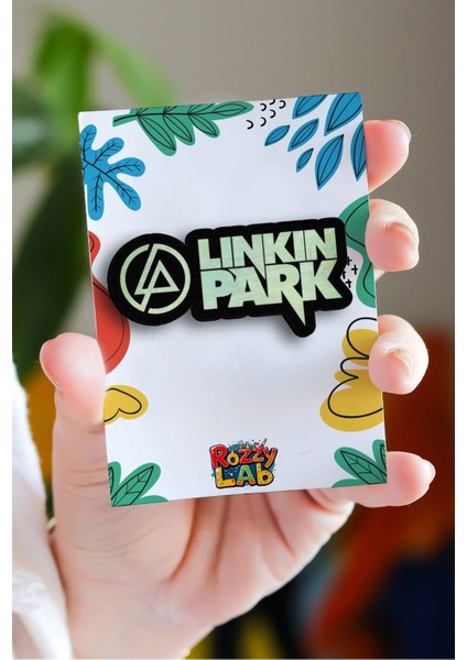 Linkin Park No2 - Rock Music - Müzik - Pin - Rozet - Broş - Yaka Çanta Aksesuar