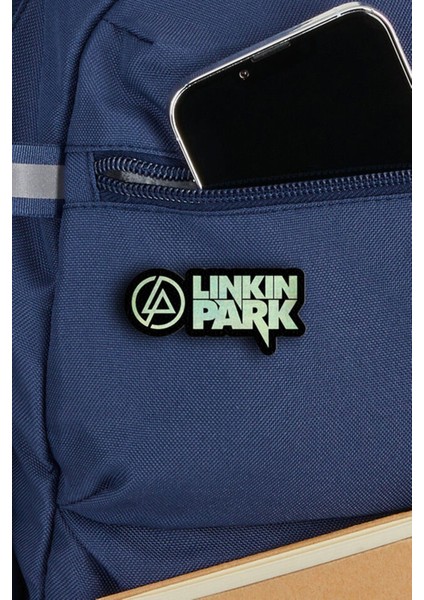 Linkin Park No2 - Rock Music - Müzik - Pin - Rozet - Broş - Yaka Çanta Aksesuar modelleri