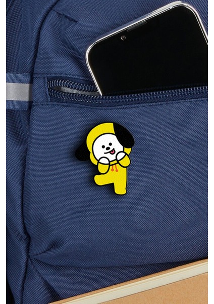 Bts BT21 Jimin - Müzik - Pin - Rozet - Broş - Yaka Çanta Aksesuar modelleri