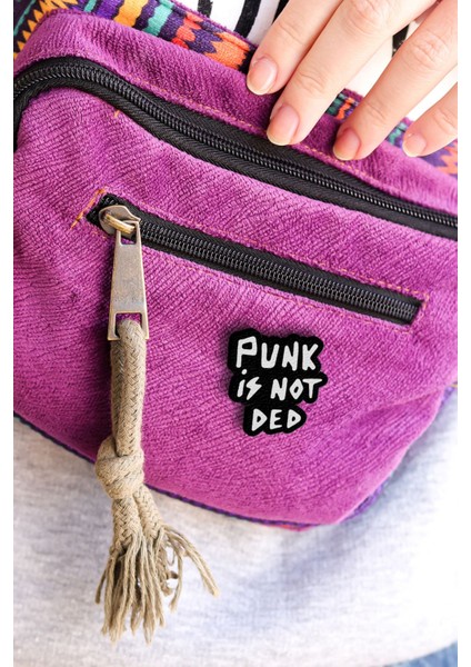 Punk Is Not Ded No1 - Rock Music - Müzik - Pin - Rozet - Broş - Yaka Çanta Aksesuar fiyatları